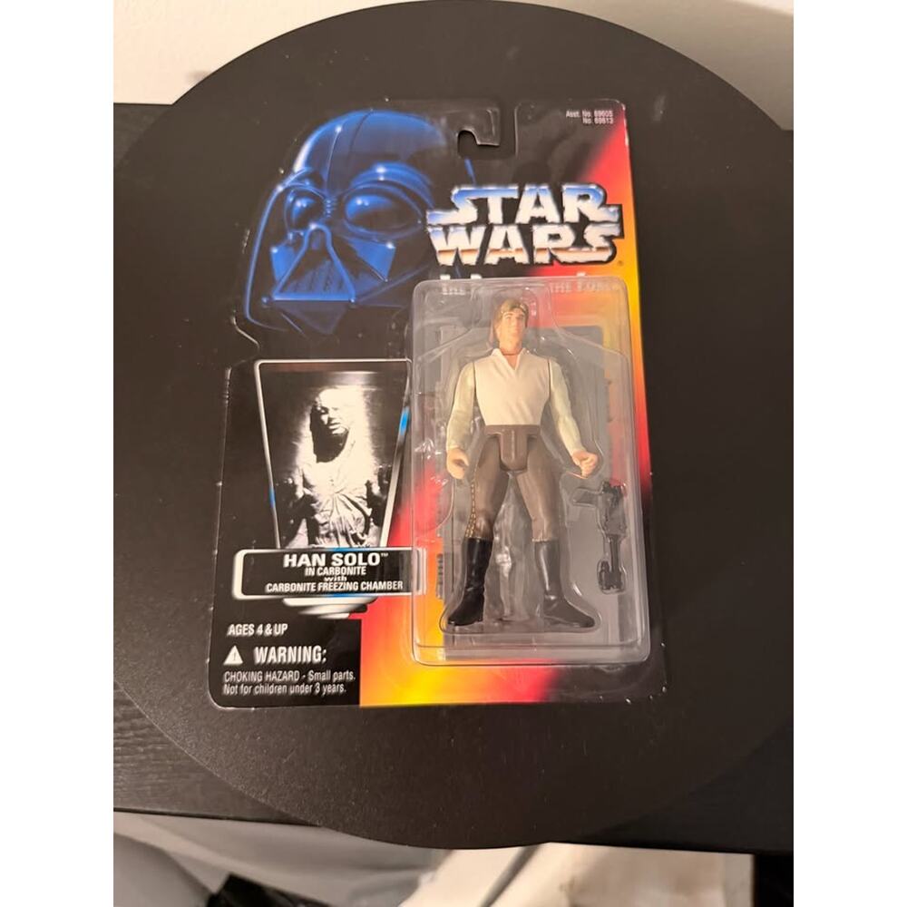 1996 Kenner Star Wars Power of the Force Han Solo Carbonite Action Figure